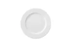 image of Ariane Porcelain APRARN000011025 China Plate, 9.100" Round, Ivory, Porcelain - 12/Case