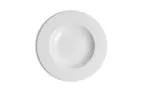 image of Ariane Porcelain APRARN000012030 Deep Plate, 11 4/5" (30 Cm), Ivory, Porcelain - 6/Case