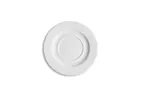 image of Ariane Porcelain APRARN000014017 China Saucer, 6 2/3" (17 Cm), Ivory, Porcelain, Round - 12/Case
