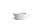 image of Ariane Porcelain APRARN000031025 - Oval 8oz Gravy Boat, Ivory Porcelain, 1 Cup, 12/Case