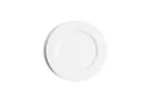 image of Ariane Porcelain APRARN120011015 Flat Plate 6" Round Ivory Eclipse Porcelain - 12/Case