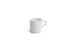 image of Ariane Porcelain APRARN120043009 Stackable Cup 3 1/2" (9 Cl) Ivory Eclipse Porcelain - 12/Case
