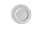 image of Ariane Porcelain APRARN121011024 - 12/Case 9 4/9" Round Flat Plate, 24 cm, Ivory Orba, Fine Porcelain