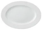 image of Ariane Porcelain APRARN121015036 Oval Ivory Porcelain Platter 14 1/6" x 8 2/3", 6/Case
