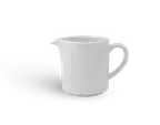 image of Ariane Porcelain APRARN121064015 Creamer Pitcher, 5 oz, Ivory Porcelain, Handle, 12/Case