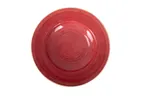 image of Ariane Porcelain APRARN204012026 Twister Red 10 1/4" Deep Rim China Plate Set of 6 - 6/Case