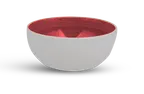 image of Ariane Porcelain APRARN204022009 Twister Red Non-Stackable Bowl, 3.5" (9 cm), Porcelain - 12/Case
