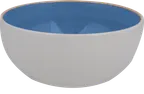 image of Ariane Porcelain APRARN264022014 - Twister Blue China Bowl, 5.5" Diameter, Porcelain, 8/Case