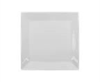 image of Ariane Porcelain ARSARN000011015 China Plate, Ivory, 6 1/9" x 6 1/9", Porcelain - 12/Case