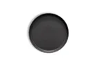 image of Ariane Porcelain ASEARNA05B11025 Stackable Plate, 9 5/6" Charcoal Grey Dotts, Porcelain – 4/Case