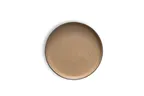 image of Ariane Porcelain ASEARNA07B11025 Plate, 9 5/6" (25 cm), Dark Sand Dots Grey Line, Porcelain - 4/Case