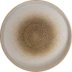 image of Ariane Porcelain ASEARND52A11015 China Plate, 6" Round, Inside Jaguar Color, Porcelain - 4/Case