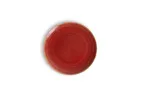 image of Ariane Porcelain AVCARN204011021 Coupe Rimless Plate - 8.25" - Twister Red - Porcelain - 12/Case