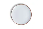 image of Ariane Porcelain AVCARN205011029 Round Rimless Plate, 11 3/7" (29 cm), Terra Arena, Porcelain, 6/Case