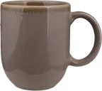 image of Ariane Porcelain AVCARN257054030 Vital Coupe Mug, 10 1/7 Oz, Splash Beige, Porcelain - 6/Case