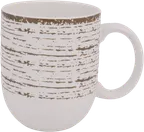 image of Ariane Porcelain AVCARN427054030 Vital Coupe Mug – 10‑11 oz, 30 Cl, Tornado White Porcelain – 6/Case