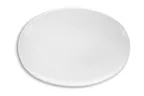 image of Ariane Porcelain AVCARNA70015026 10 1/4" (26 cm) Oxide Pearl White Coupe Oval Plate, 12/Case