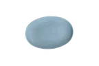 image of Ariane Porcelain AVCARND54015026 Coupe Oval Plate, 10 1/4" 26cm Reactive Casper Porcelain - 12/Case