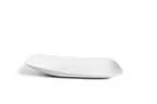 image of Ariane Porcelain AVRARN000011029 Ivory Rectangular China Plate 11 3/7" x 6 1/9", Porcelain - 6/Case