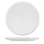 image of Ariane Porcelain DLGARN11Q011004 12/Case China Plate 6.300" Round Crackle Porcelain Coupe Rim Flat