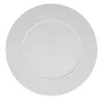 image of Ariane Porcelain DLGARN11Q011028 China Plate, 11" Flat, Crackle, Porcelain - 6/Case