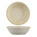 image of Ariane Porcelain DMNARN09S101030 18/Case Miniature Round Plate 2-3/4" Porcelain, Paros Sand, 3" x 1"