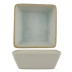 image of Ariane Porcelain DMNARN09T101002 Miniature Squire Plate, 2 3/4" Round, Paros Aqua Porcelain, 18/Case