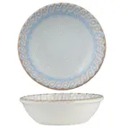 image of Ariane Porcelain DMNARN11L101030 Miniature Deep Round Plate, 3" x 1", Porcelain, Athena - 18/Case