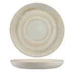 image of Ariane Porcelain DTIARN09U011003 10-5/8" Porcelain Plate, Flat Edge, Paros Shell Sand – 6/Case