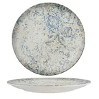 image of Ariane Porcelain DVCARN05M011027 Vital Coupe Round Rimless Plate, 10 5/8", Porcelain, Palma- 6/Case
