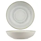 image of Ariane Porcelain DVCARN09V012002 Vital Coupe Round Plate 10 1/4" 26 cm Aqua Shell Porcelain - 6/Case