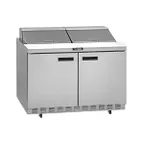 image of Delfield 4464NP-16 64" 2-Door Sandwich and Salad Prep Table, 16 Pans, 21.6 cu. ft.