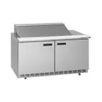 image of Delfield 4464NP-18M 64" 2-Door Mega Top Sandwich and Salad Prep Table, 18 Pans