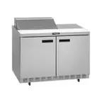 image of Delfield ST4464NP-8 64" 2-Door Sandwich and Salad Prep Table, 8 Pans, Stainless Steel