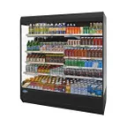 image of Federal Industries LMD4878R 49" Vertical Open Air Merchandiser in Black, Remote Condenser, 5 Shelves