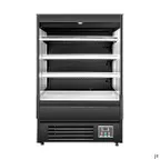 image of Vitlife Commercial VKMD-P0970SS 36" Self-Serve Open Air Merchandiser, 3 Shelves, 7.6 cu. ft.