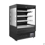 image of Vitlife Commercial VKMD-P1570SS 60" Horizontal Open Air Merchandiser, 12.5 cu. ft.
