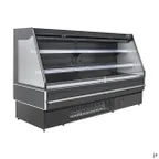 image of Vitlife Commercial VKMD-P2691SS 101.6" Horizontal Open Air Merchandiser w/ 2 Shelves, 24.7 cu. ft.