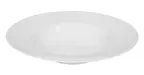 image of Seltmann 001-167388 Meran Round China Plate, 8.9" Diameter, Deep Rim, White Finish