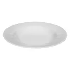 image of Seltmann 001-601325 Round Deep Rim China Plate, 9" Diameter, White, Fine Porcelain Dinnerware