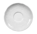 image of Seltmann 001-610860 Round Porcelain Saucer, 5.7" Diameter, White Finish, Dinnerware Accent
