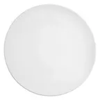 image of Seltmann 001-729469 - 11" Round Porcelain Dinner Plate, Coup Fine Dining, Elegant White Tableware