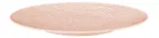 image of Mikasa 001-773864 China Plate, 11" Relief, Pink, Porcelain, Nori - Dishwasher Safe