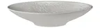 image of Mikasa 001-773868 Nori Grey Porcelain Bowl, 10" Diameter, 40oz (1.25qt) Relief Design, Round Shape