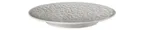 image of Mikasa 001-773869 China Plate, 6.5", Relief, Grey, Porcelain, Nori - Dishwasher Safe