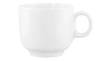 image of Seltmann 001-776257 China Mug, 4.69" White Porcelain, 11.1 oz Capacity, Sento Style