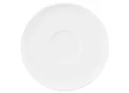 image of Seltmann 001-776261 Combi Saucer, 6.38" Round White Porcelain Dinnerware, Sento Style