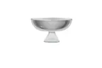 image of Mikasa 1874F-1587-1 Aria Clear Glass Serving Bowl, 8.07", 41 oz., Dishwasher Safe