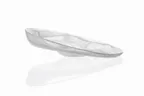 image of Ardacam 2085-2 Tilt Deep Plate Glass Bowl, 11.8" Diameter, 5 oz Capacity, White Transparent Finish