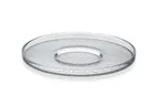 image of Ardacam 2108-1 Round Glass Dinner Plate, 12.5" Clear Crystal Round Plate Diameter